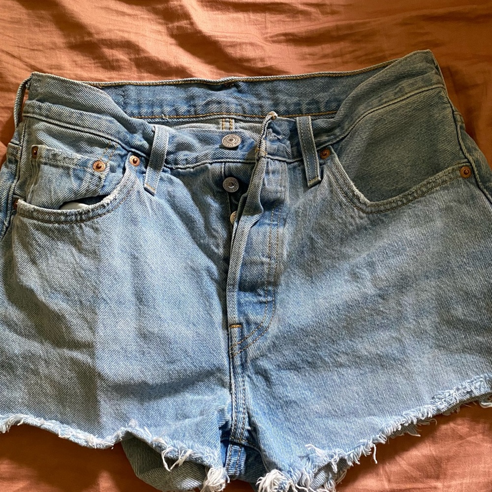 LEVI 501 MOM SHORTS